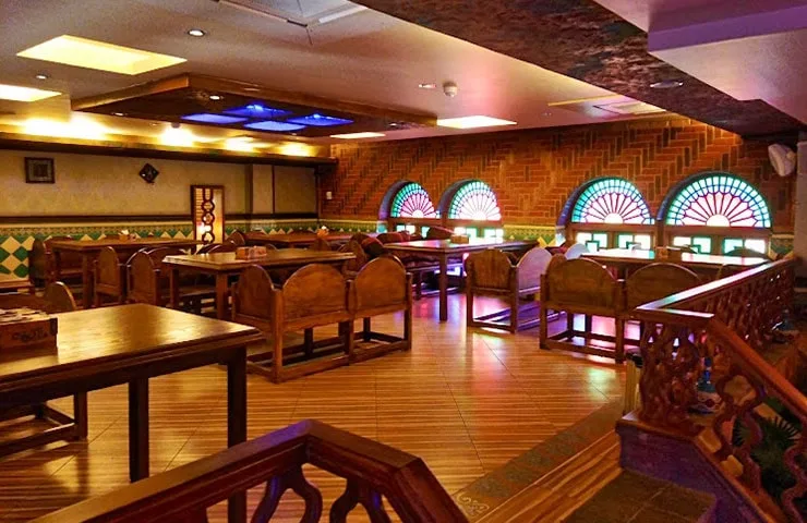 منوی رستوران هتل کریم خان شیراز