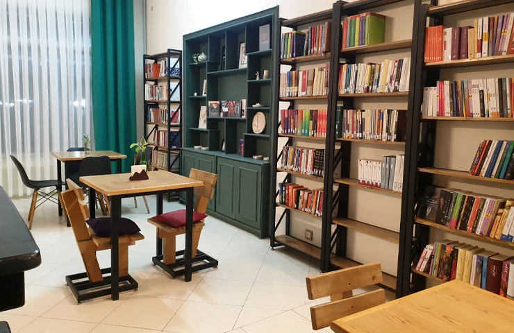 کافه کتاب خانه تجربه مشهد