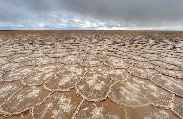 دریاچه نمک کویر مصر
