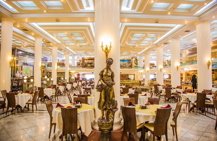 رستوران هتل قصر بین المللی مشهد