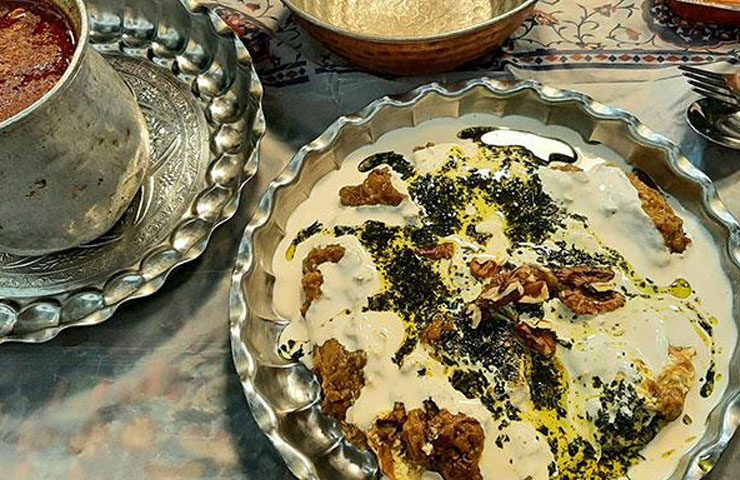 سرو پیش غذا در رستوران های کرمان