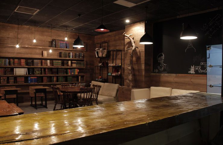 کافه کتاب نیمکت