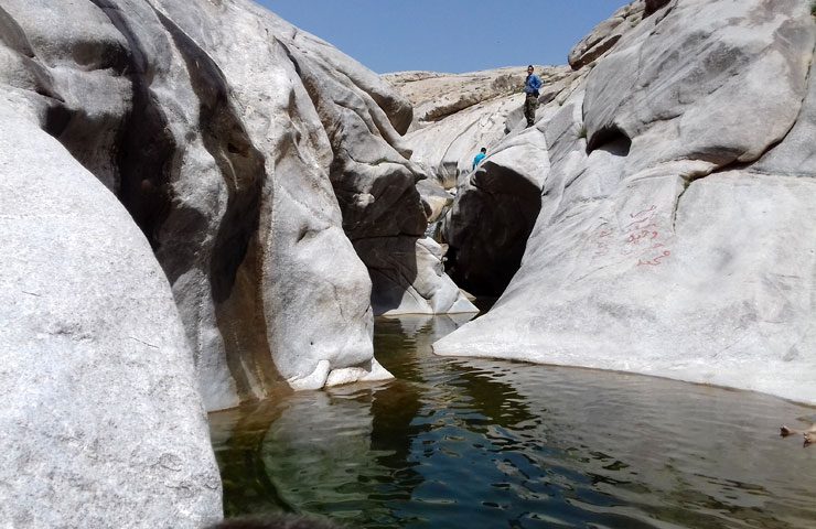 صخره نوردی در هفت حوض 