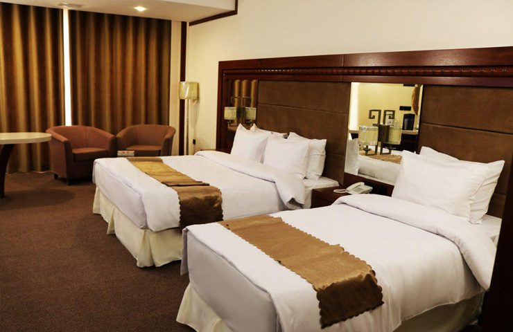 اتاق های هتل پانوراما کیش