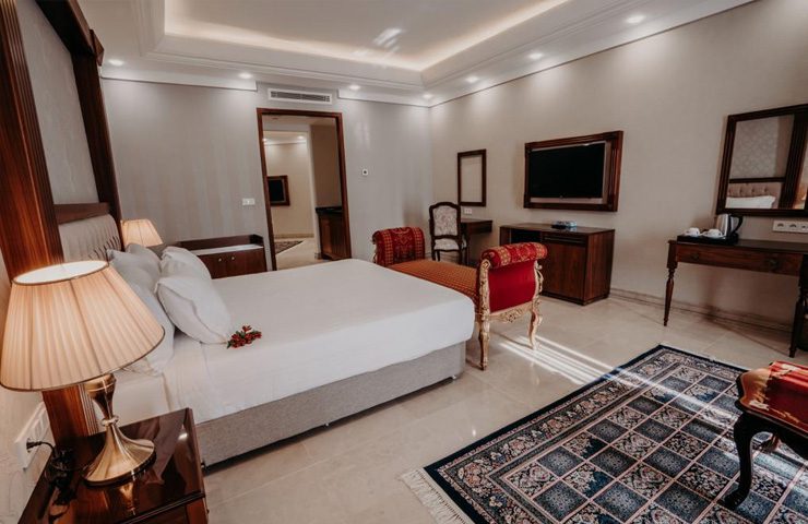 اتاق های هتل ویستریا تهران