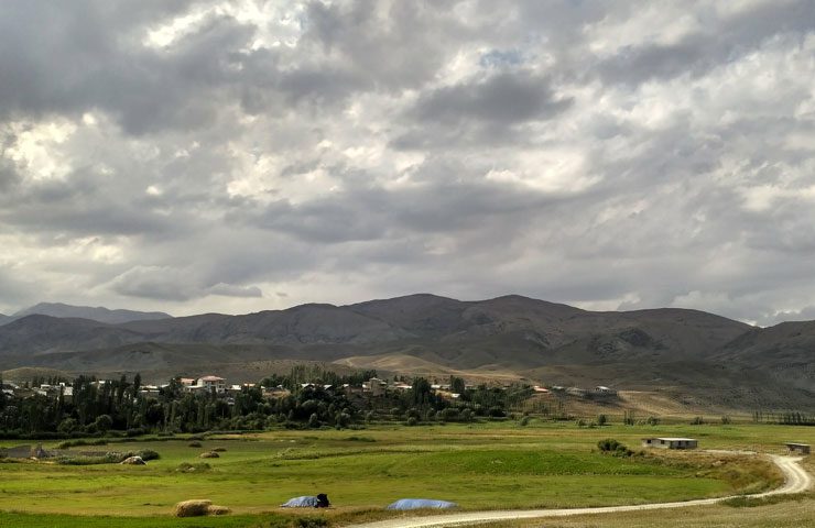 طبیعت سرسبز روستای سله بن 