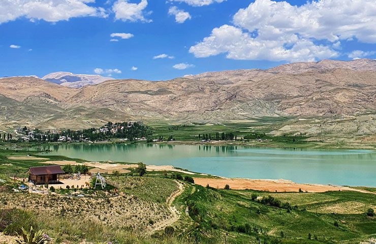 دریاچه روستای سله بن 