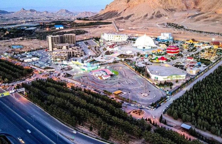 تصاویر شهربازی شهر رویاها از نمای بالا 