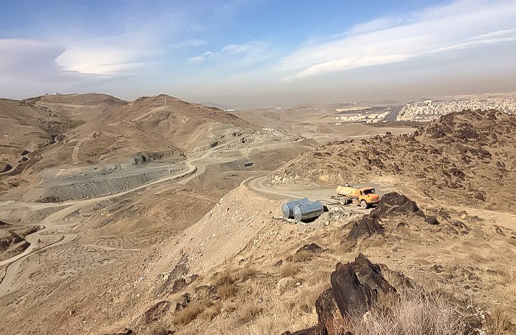 بخش کوهستانی کوهستان پارک خورشید 