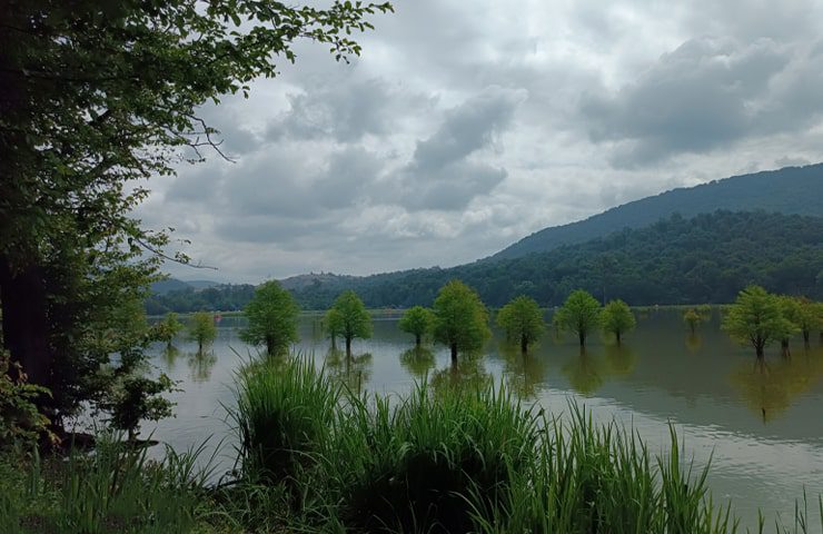عکاسی در دریاچه الندان