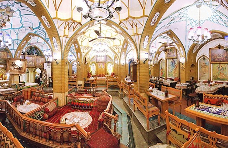 رستوران سنتی باد صبا تهران