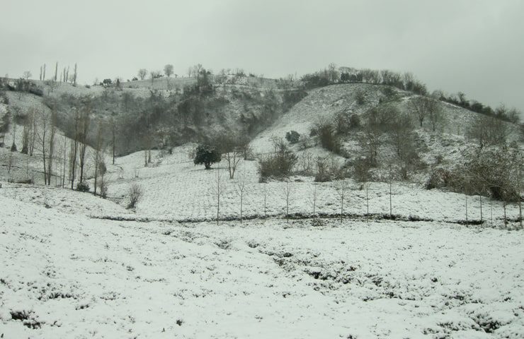 سطلسر لاهیجان در زمستان 