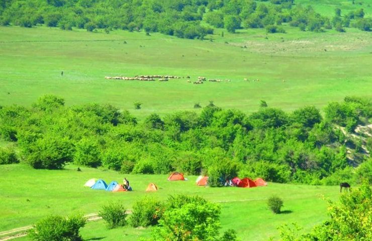 طبیعت سرسبز روستای جهان نما