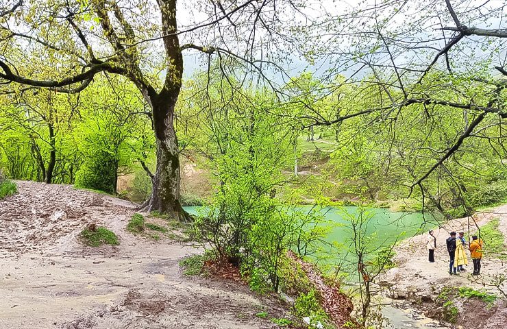 طبیعت زیبای چشمه رامیان 