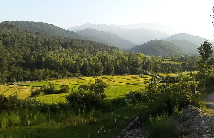 طبیعت زیبای روستای برج خلیل