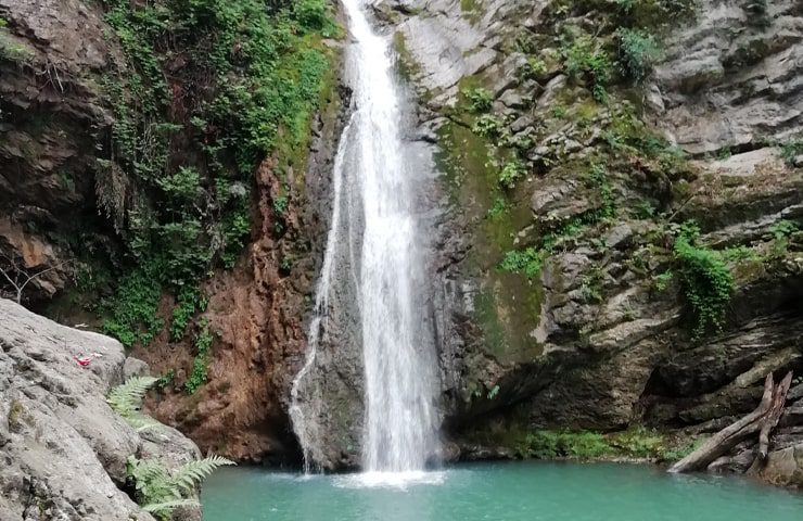 آبشار گزو از بکرترین آبشارهای اطراف مازندران 