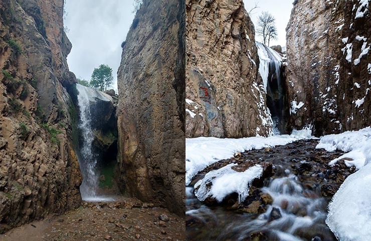 آبشار چشمه علی ورسک