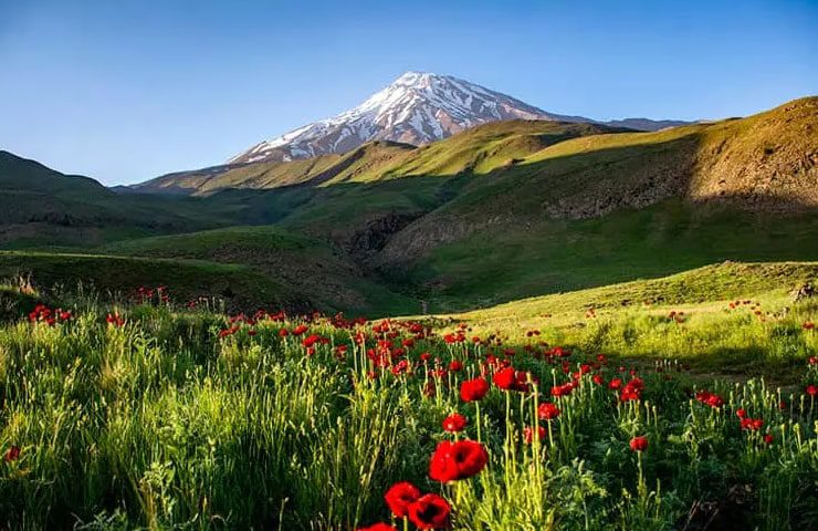 طبیعت زیبای دشت لار