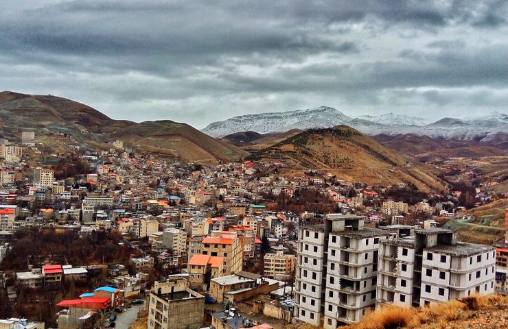 نمای کلی از رودهن 