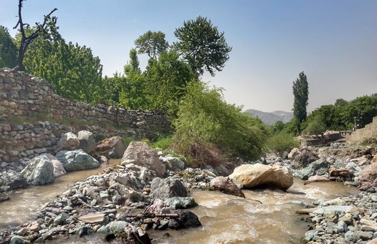 رودخانه روستای افجه