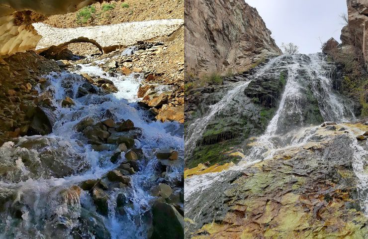 آبشار روستای آهار 