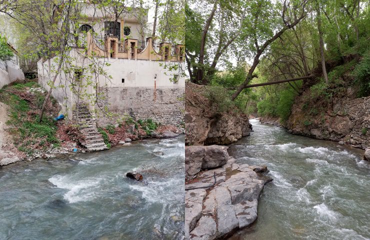 رودخانه روستای برغان