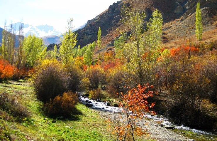 طبیعت پاییزی روستای شهرستانک