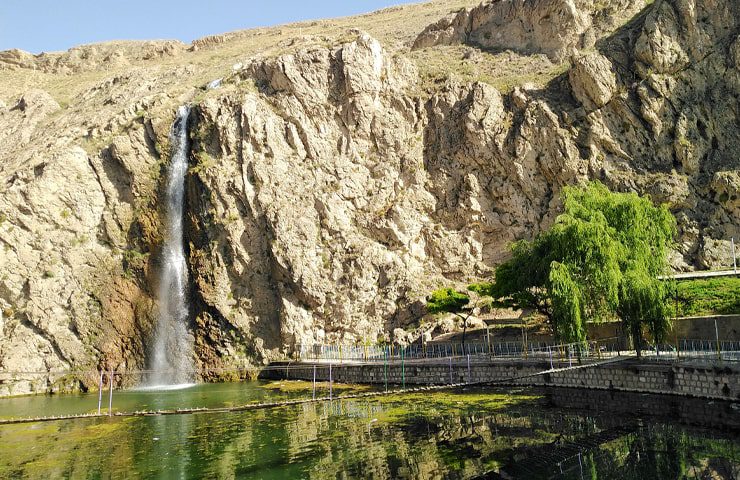 آبشار معروف شهرستان فیروزکوه