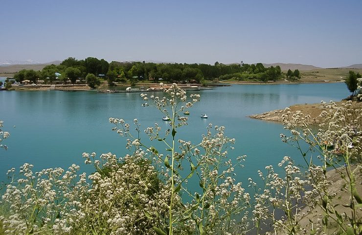 رودخانه روستای چادگان اصفهان