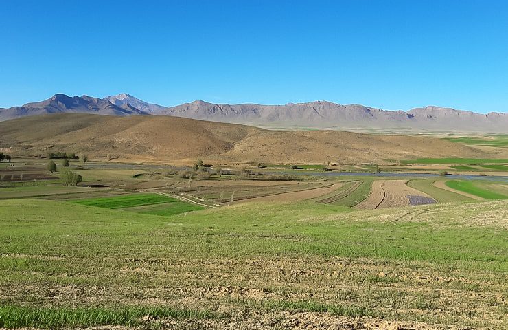 طبیعت سرسبز روستای چادگان اصفهان