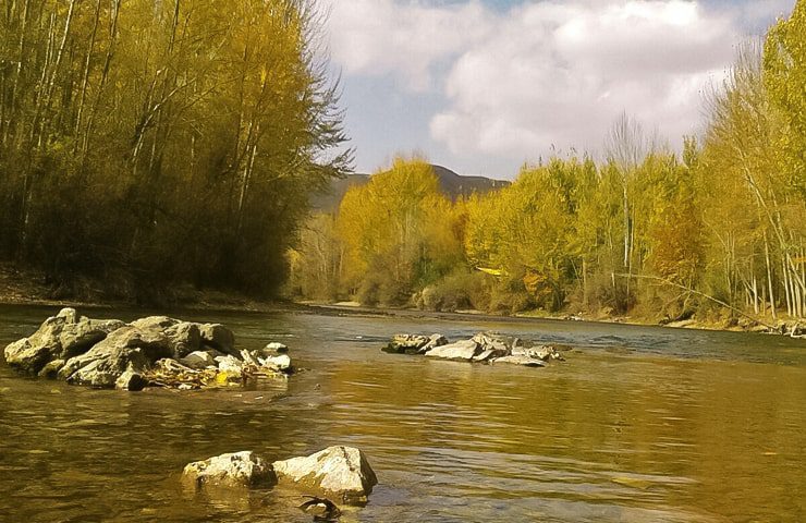 رودخانه روستای حجت آباد