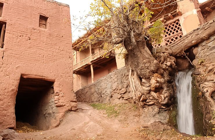خانه های سنتی روستای ابیانه اصفهان