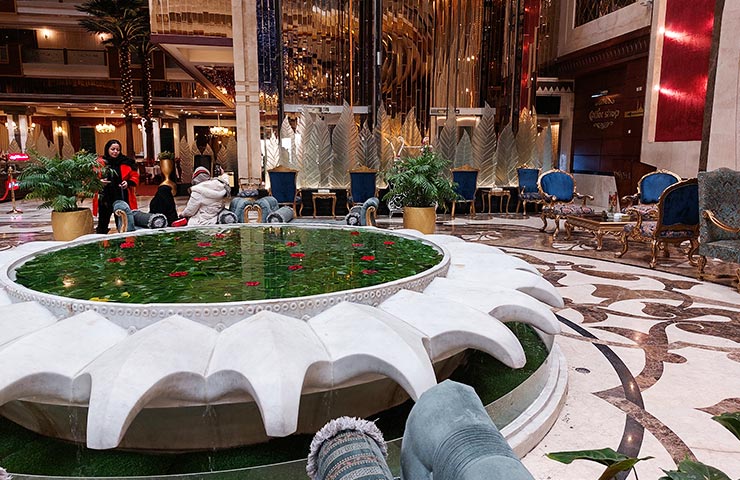 لابی هتل درویشی مشهد 