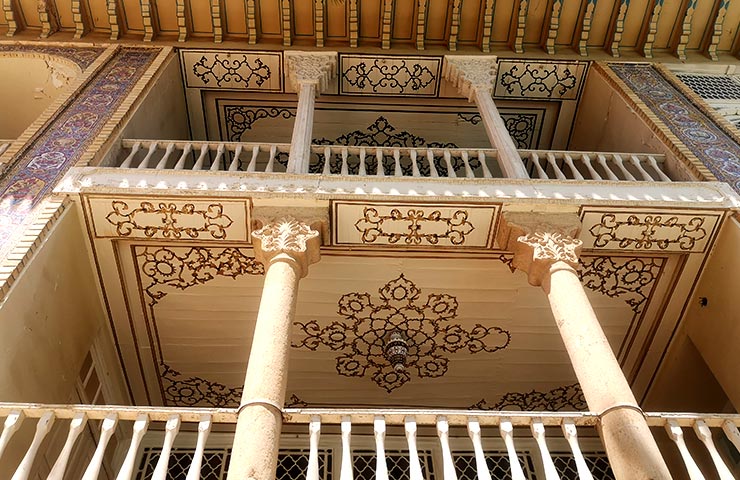 معماری باغ ارم شیراز