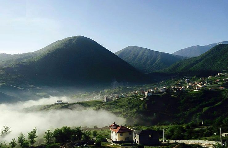 طبیعت زیبای روستای لاویج