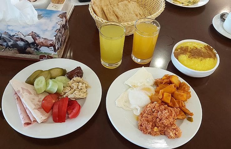 قیمت صبحانه هتل فلامینگو کیش