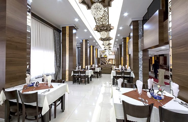 رستوران هتل بین المللی تبریز تبریز