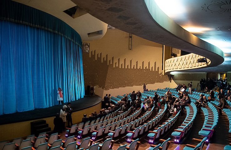 فضای داخلی تئاتر شهر تهران