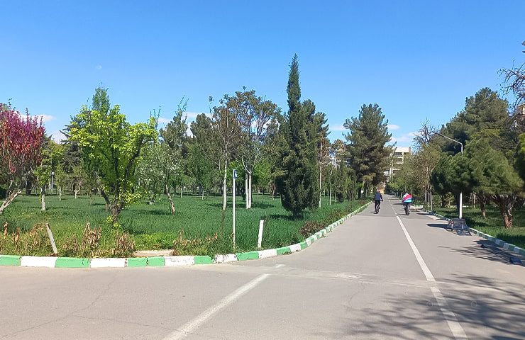مسیر پیاده روی هتل هما ١ مشهد