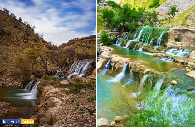 آبشارهای لرستان؛ بهترین گزینه برای سپری کردن روزهای داغ! 10 فصل بهار و تابستان آبشار پلکانی گریت در یک قاب زیبا