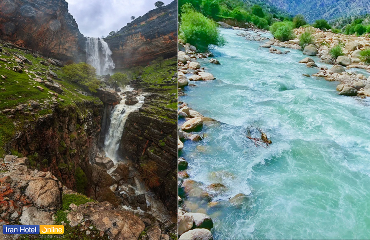 آبشارهای لرستان؛ بهترین گزینه برای سپری کردن روزهای داغ! 1 آبشار زیبای برنجه شول آباد و تصویری تماشایی از رود دز ماهرو