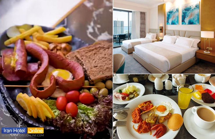 صبحانه هتل پالاس کیش