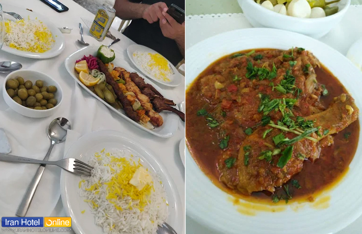 رستوران هتل لیپار چابهار؛ معرفی منو و قیمت غذاهای ایرانی و فرنگی 3 خوراک گوشت لذیذ و دیسی از انواع کباب به همراه چلو کره آماده پذیرایی از مهمانان رستوران هتل لیپار چابهار