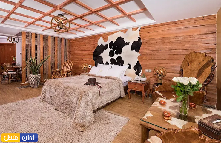 امکانات رایگان هتل قصر طلایی (گلدن پالاس) مشهد 2 عکسی زیبا از اتاق دو نفره با طراحی خاص و جذاب در هتل گلدن پالاس مشهد