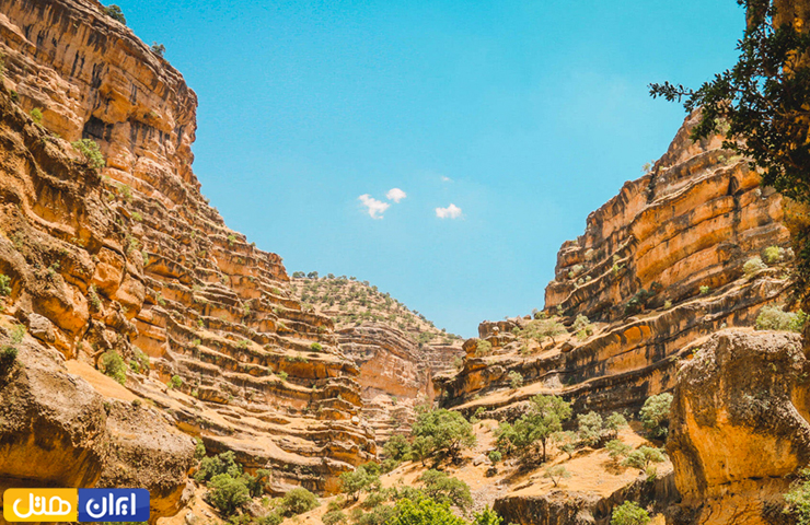 تصویری بهاری از دره زیبای رازیانه