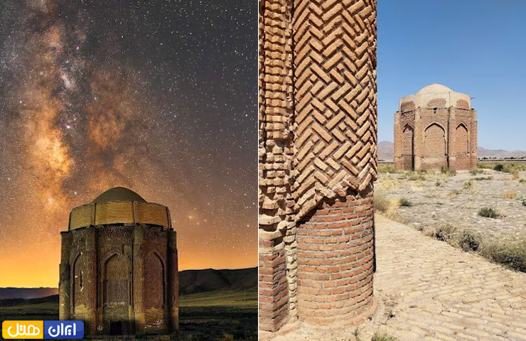 جاهای دیدنی قزوین، از الموت پر رمز و راز تا طبیعت چشمنواز 41 نمای نزدیک از دیوارهای آجری جذاب و نمای دور از دل شب زیر نور ستارگان از برج های خرقان