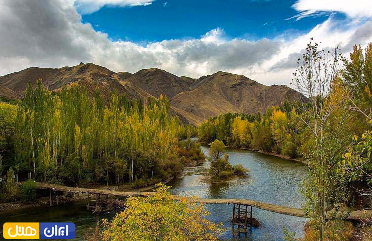 تصویری رویایی از طبیعت بهشتی اطراف شهرکرد