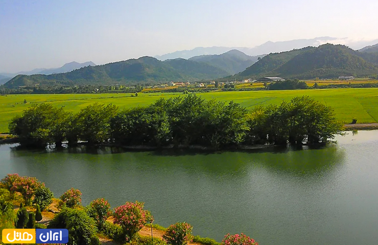 طبیعت زیبای پاییزی در تالاب استیل یکی از جاهای دیدنی آستارا