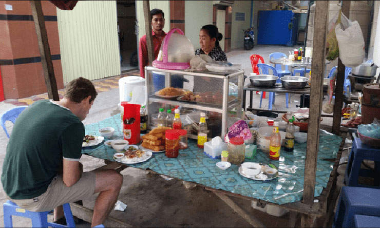 Breakfast in Battambang