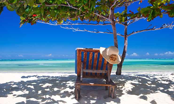 Safari sunsets and sugar white sands